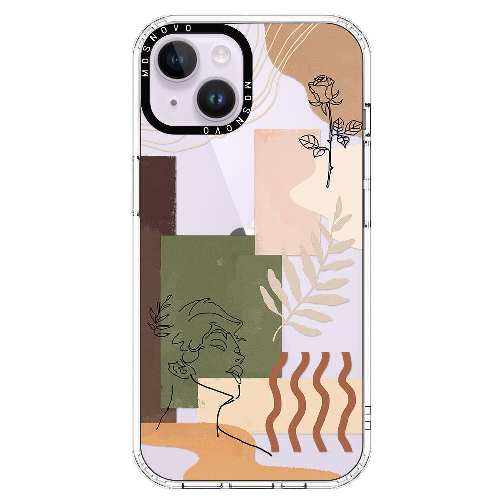 Modern Art Phone Case - iPhone 14 Case - MOSNOVO