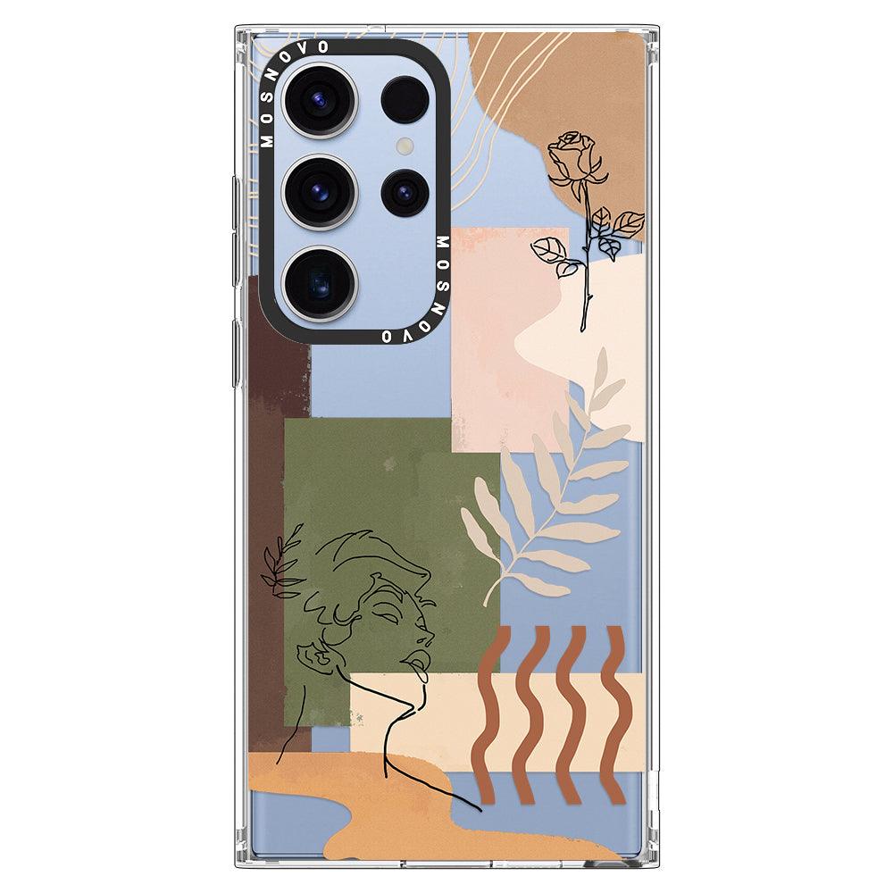 Modern Art Phone Case - Samsung Galaxy S23 Ultra Case - MOSNOVO