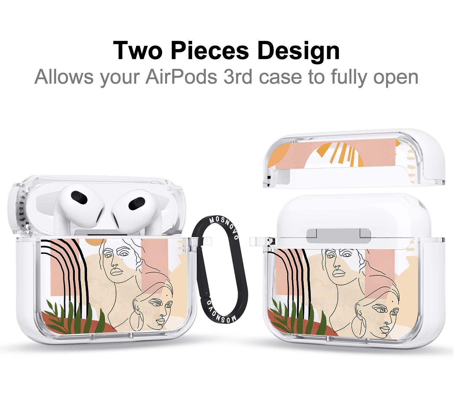 Modern Collage Art AirPods 3 Case (3rd Generation) - MOSNOVO