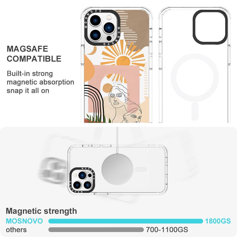 Modern Collage Art Phone Case - iPhone 13 Pro Max Case - MOSNOVO