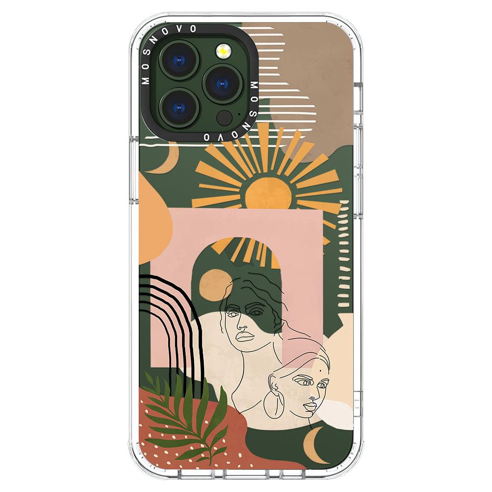 Modern Collage Art Phone Case - iPhone 13 Pro Max Case - MOSNOVO