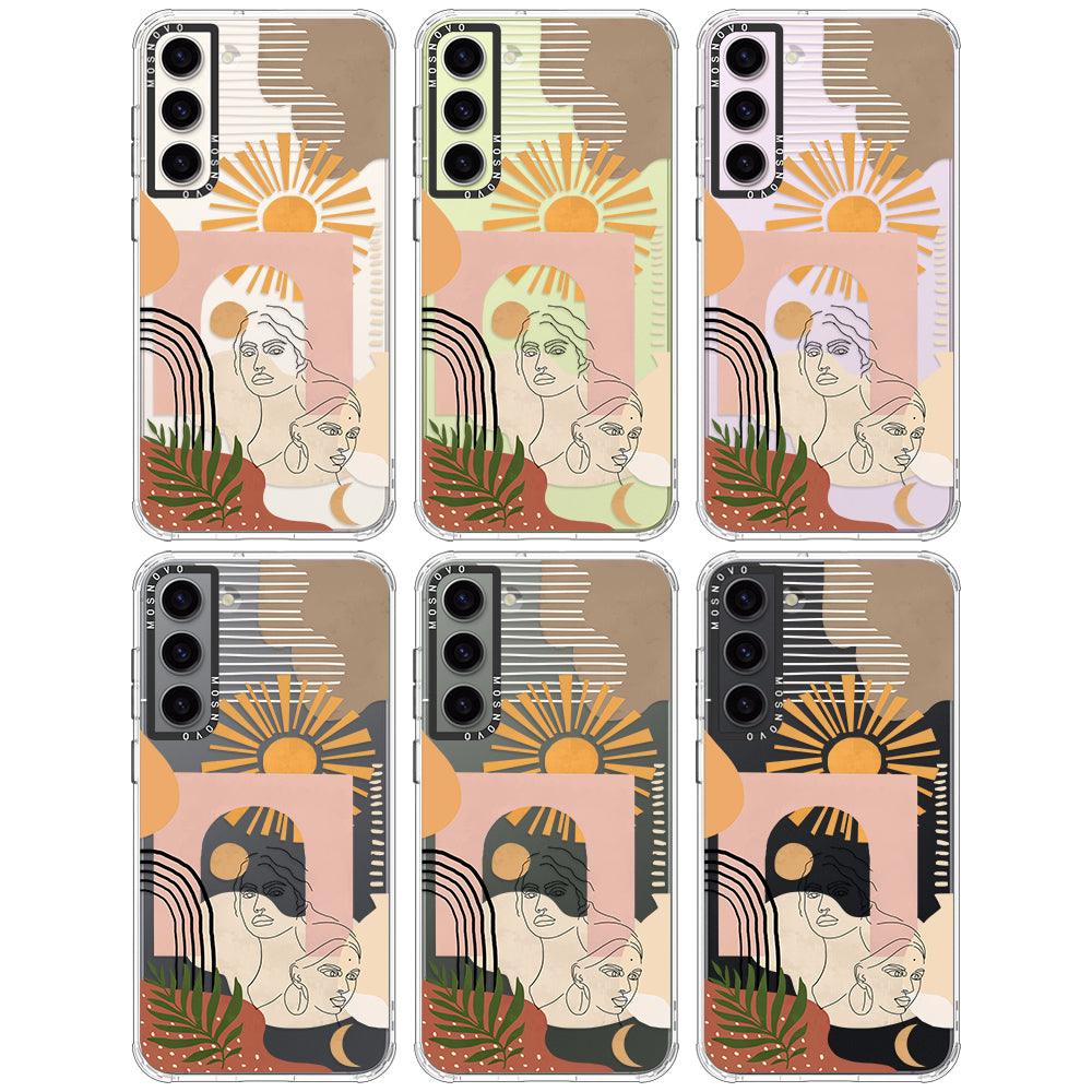 Modern Collage Art Phone Case - Samsung Galaxy S23 Case - MOSNOVO