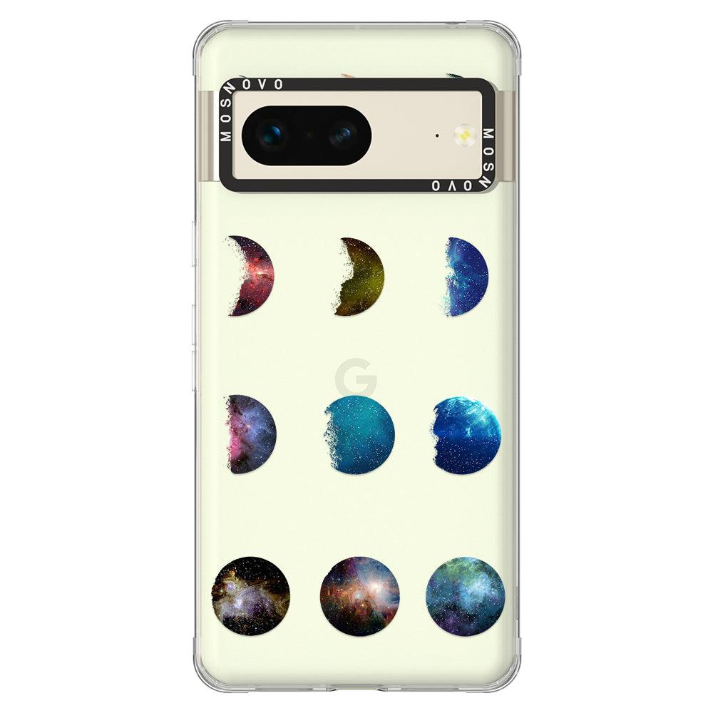 Moon Phase Phone Case - Google Pixel 7 Case - MOSNOVO