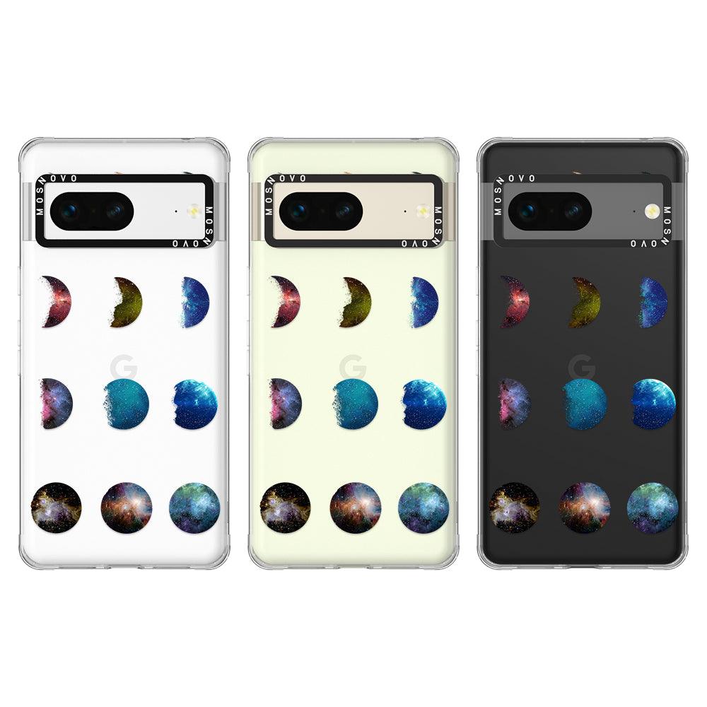 Moon Phase Phone Case - Google Pixel 7 Case - MOSNOVO