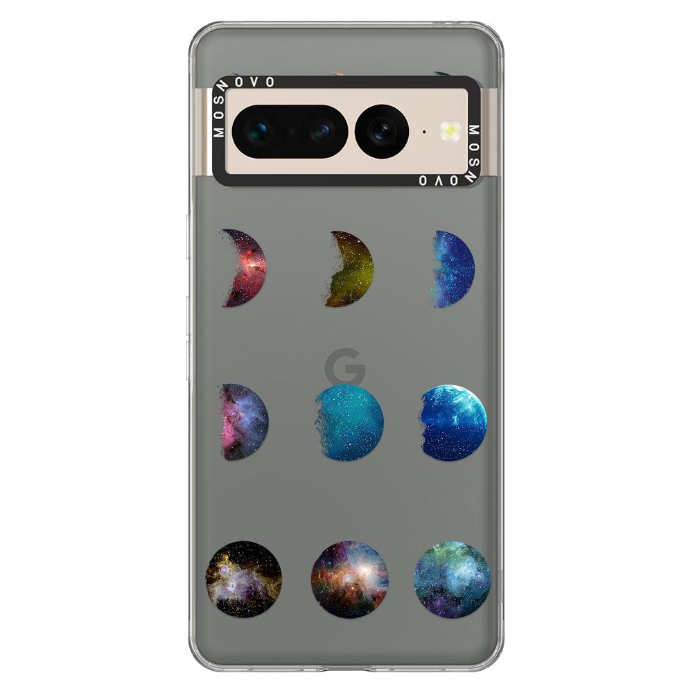 Moon Phase Phone Case - Google Pixel 7 Pro Case - MOSNOVO