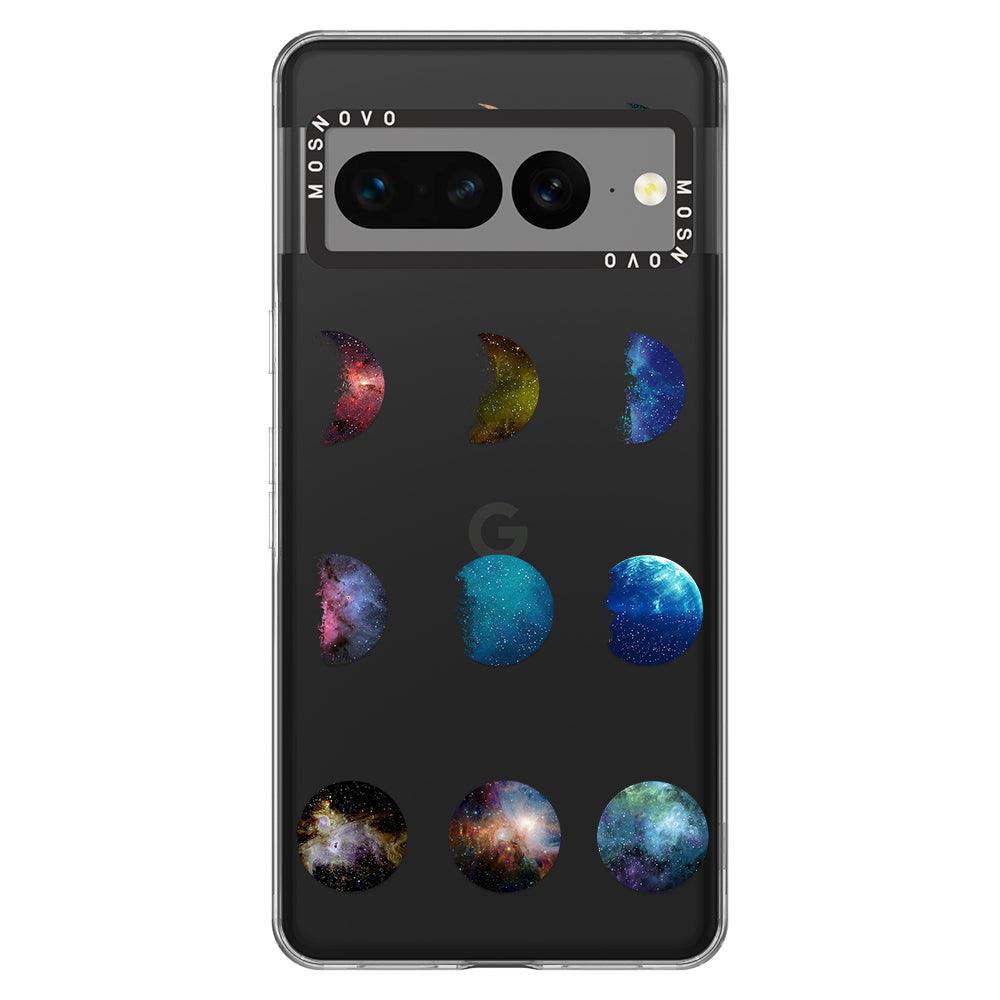 Moon Phase Phone Case - Google Pixel 7 Pro Case - MOSNOVO