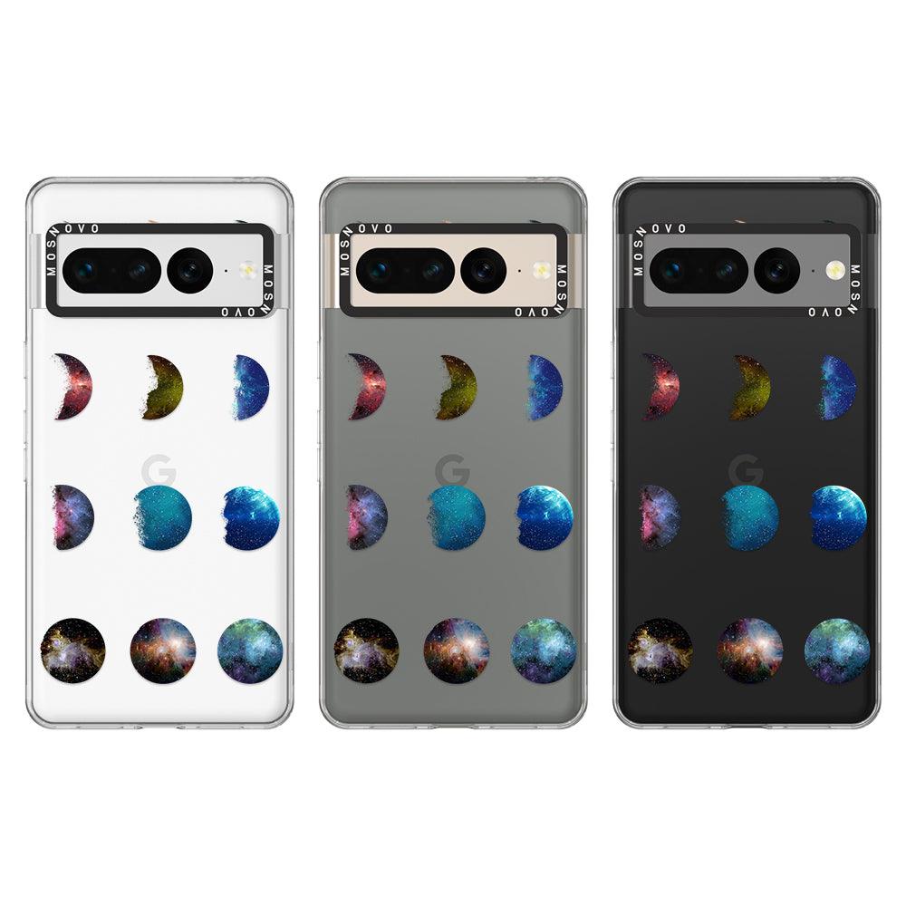 Moon Phase Phone Case - Google Pixel 7 Pro Case - MOSNOVO