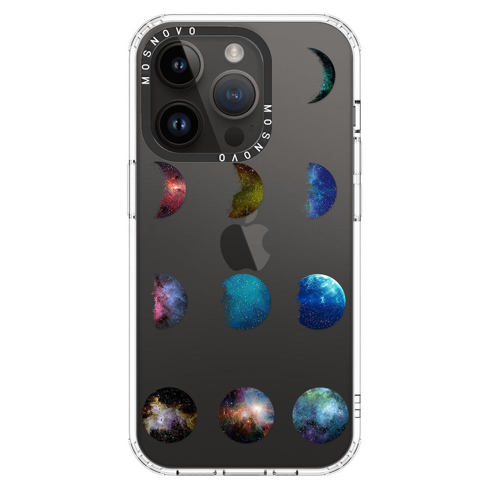 Moon Phase Phone Case - iPhone 14 Pro Case - MOSNOVO