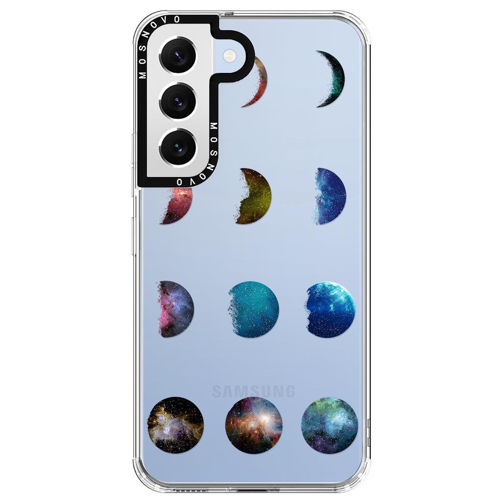 Moon Phase Phone Case - Samsung Galaxy S22 Plus Case - MOSNOVO