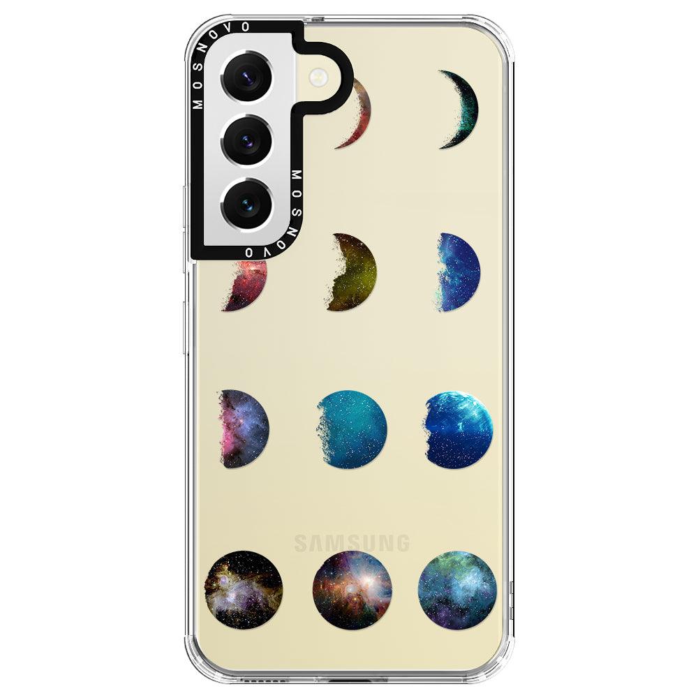 Moon Phase Phone Case - Samsung Galaxy S22 Plus Case - MOSNOVO