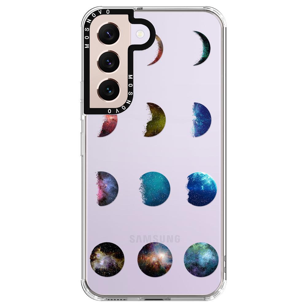 Moon Phase Phone Case - Samsung Galaxy S22 Plus Case - MOSNOVO