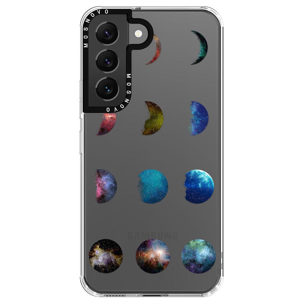 Moon Phase Phone Case - Samsung Galaxy S22 Plus Case - MOSNOVO