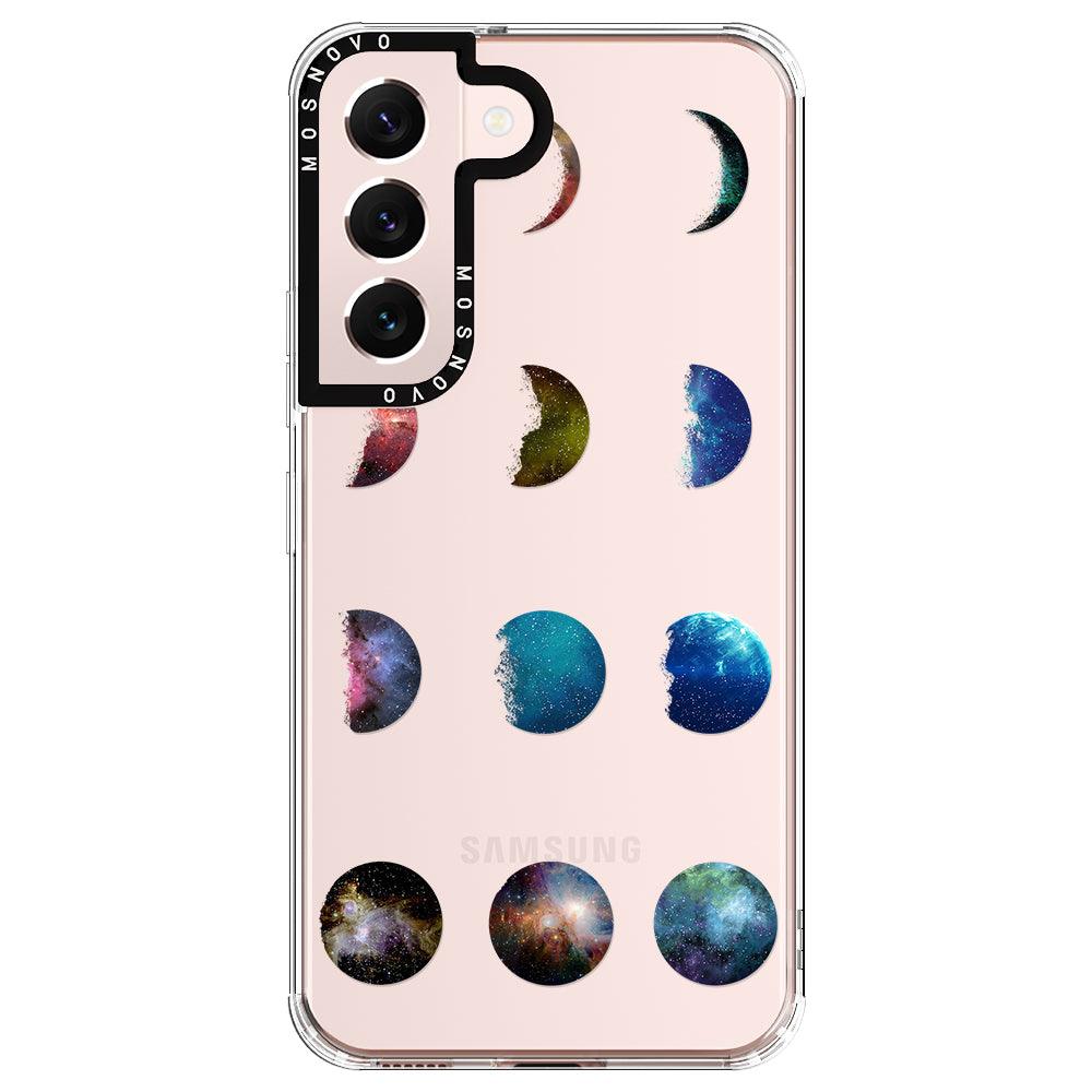 Moon Phase Phone Case - Samsung Galaxy S22 Plus Case - MOSNOVO