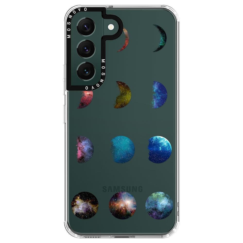 Moon Phase Phone Case - Samsung Galaxy S22 Plus Case - MOSNOVO