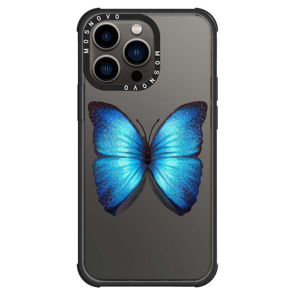 Shimmering Butterfly Phone Case - iPhone 13 Pro Case - MOSNOVO