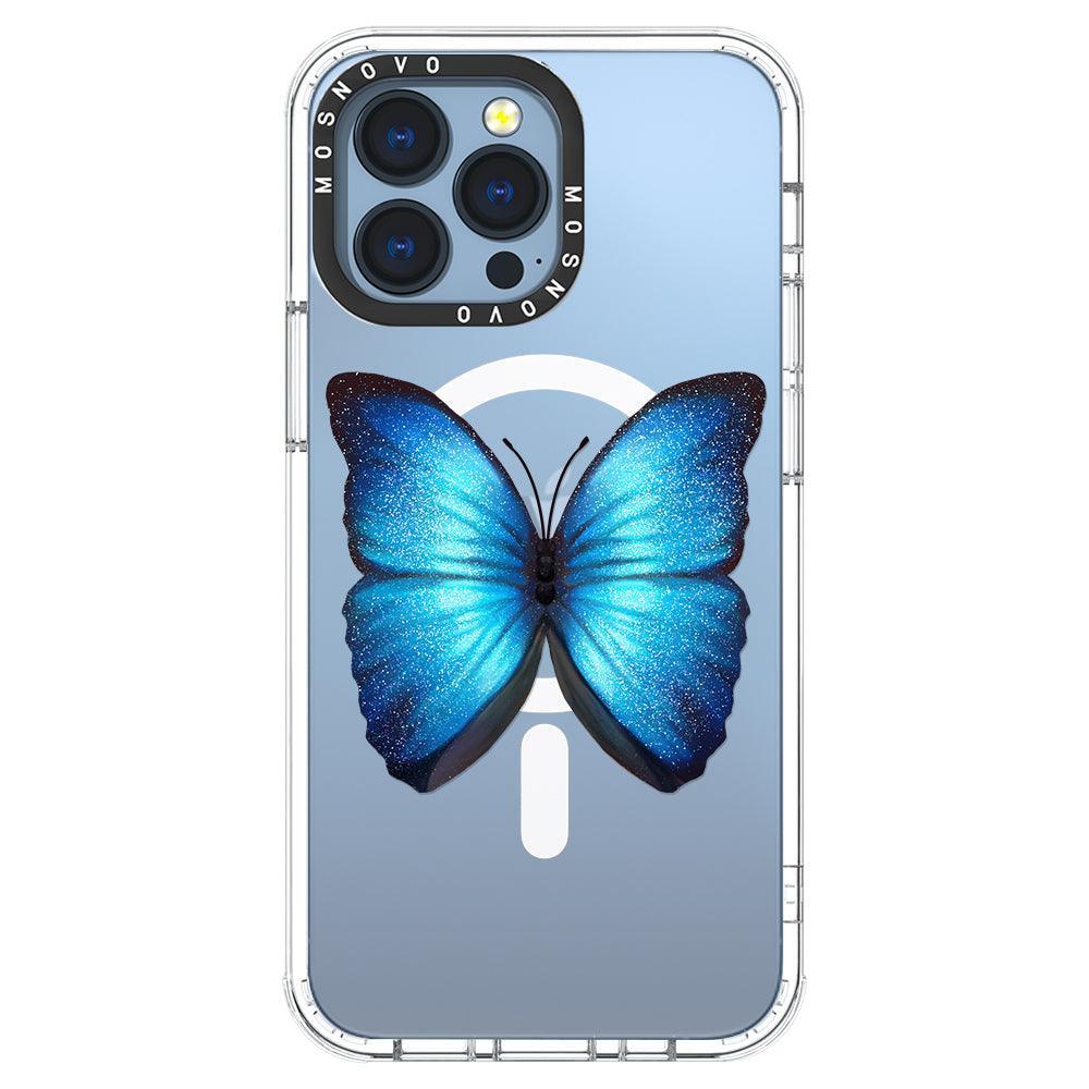 Shimmering Butterfly Phone Case - iPhone 13 Pro Case - MOSNOVO