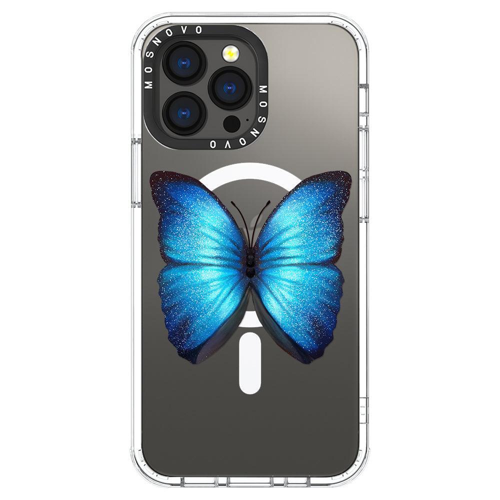 Shimmering Butterfly Phone Case - iPhone 13 Pro Case - MOSNOVO