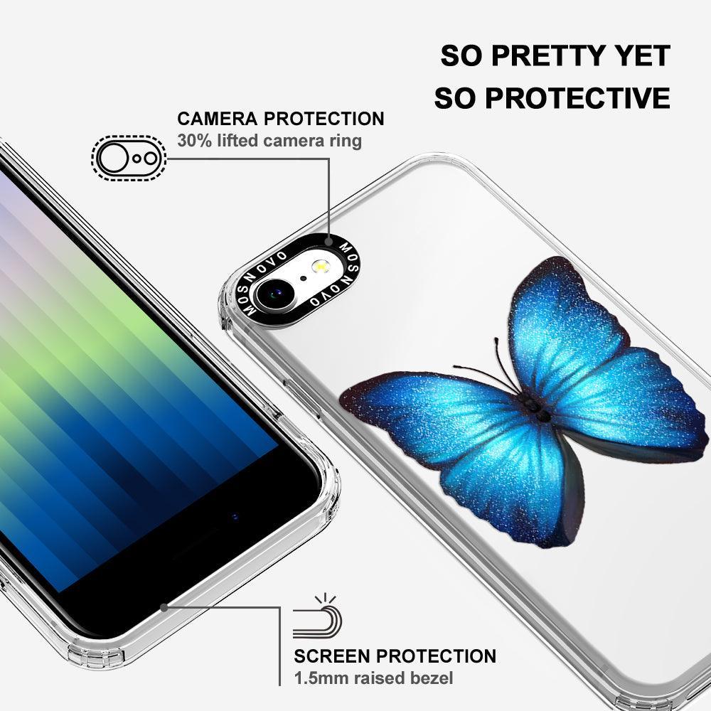 Shimmering Butterfly Phone Case - iPhone SE 2022 Case - MOSNOVO