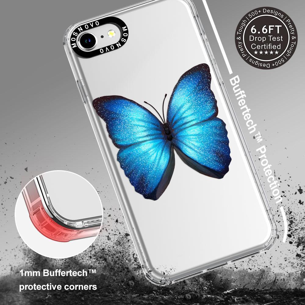 Shimmering Butterfly Phone Case - iPhone SE 2022 Case - MOSNOVO