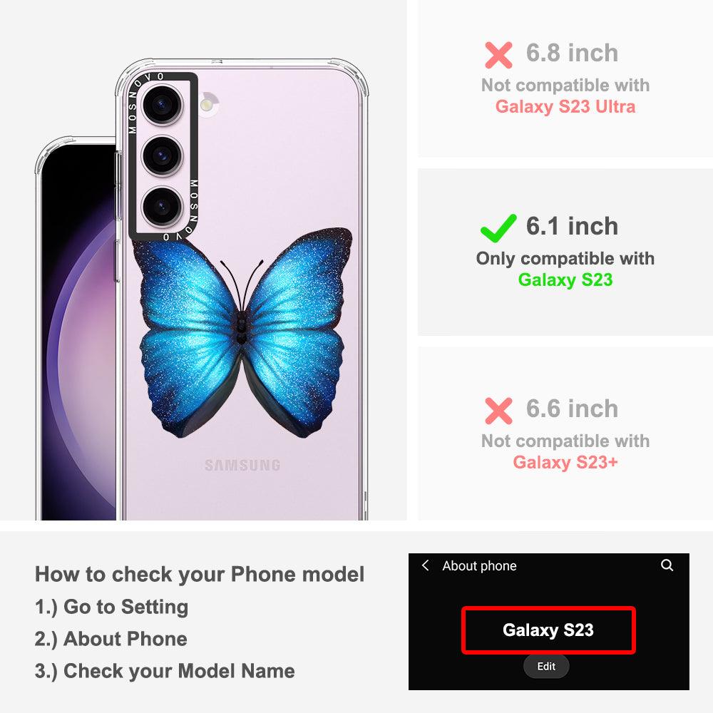Morphidae Phone Case - Samsung Galaxy S23 Case - MOSNOVO