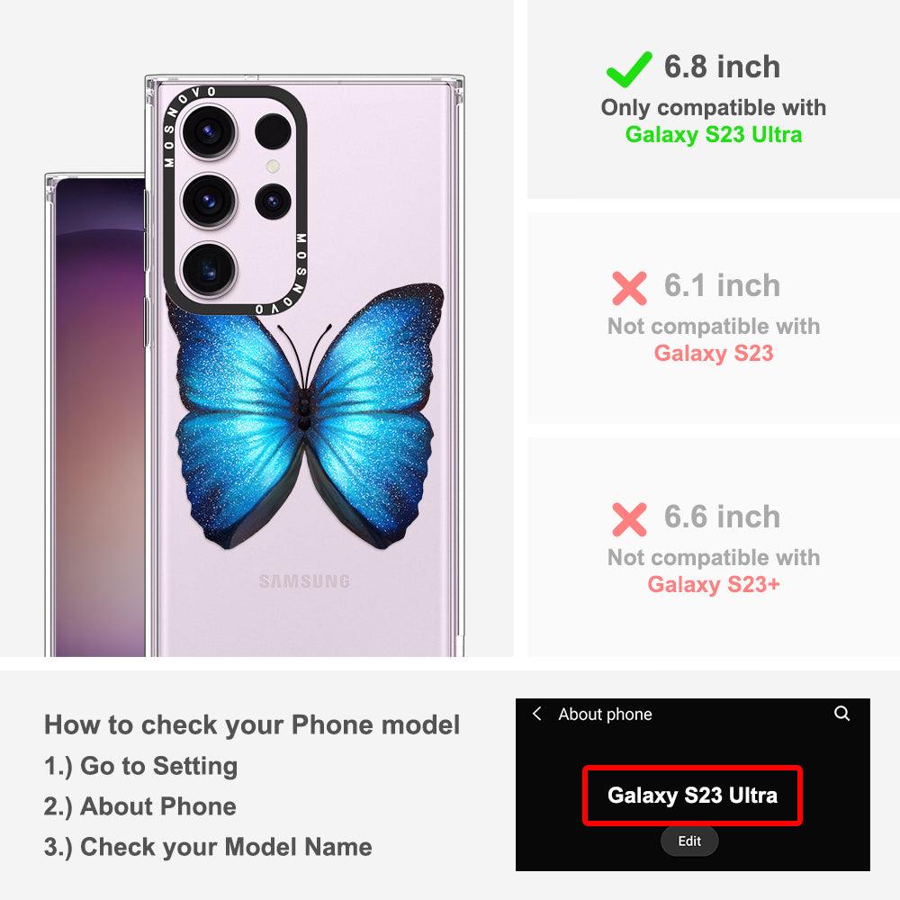 Morphidae Phone Case - Samsung Galaxy S23 Ultra Case - MOSNOVO