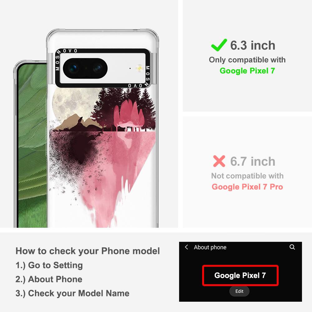 Mountain Landscape Phone Case - Google Pixel 7 Case - MOSNOVO