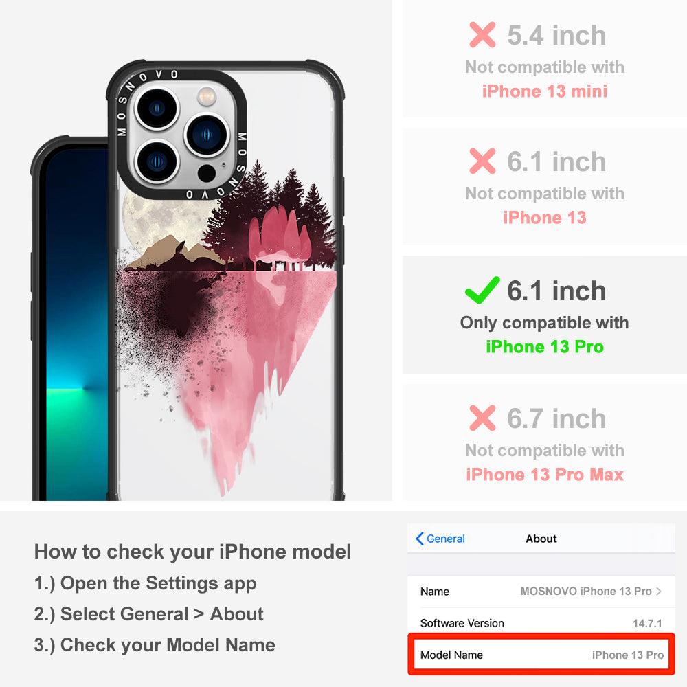 Mountain Landscape Phone Case - iPhone 13 Pro Case - MOSNOVO
