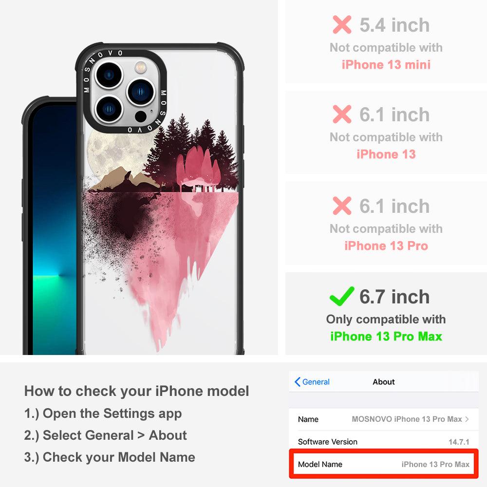 Mountain Landscape Phone Case - iPhone 13 Pro Max Case - MOSNOVO
