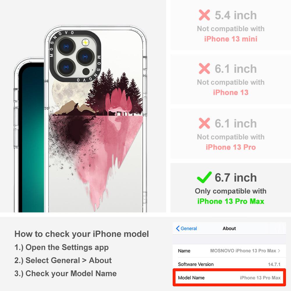 Mountain Landscape Phone Case - iPhone 13 Pro Max Case - MOSNOVO