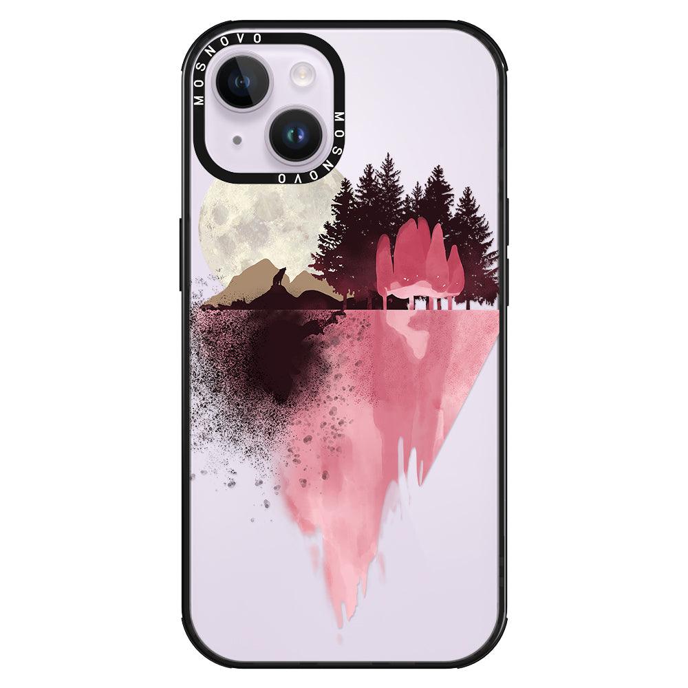 Mountain Landscape Phone Case - iPhone 14 Plus Case - MOSNOVO