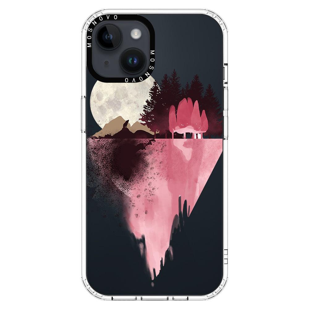 Mountain Landscape Phone Case - iPhone 14 Plus Case - MOSNOVO