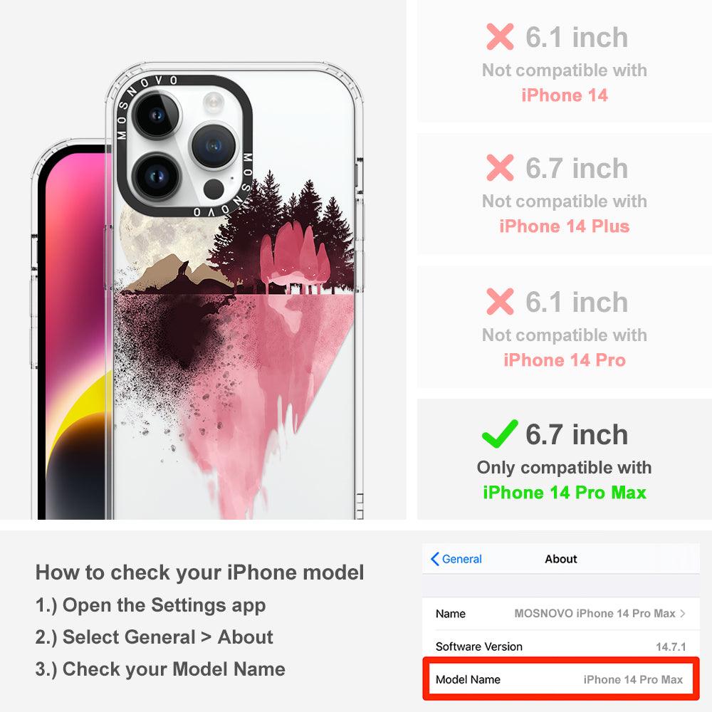 Mountain Landscape Phone Case - iPhone 14 Pro Max Case - MOSNOVO