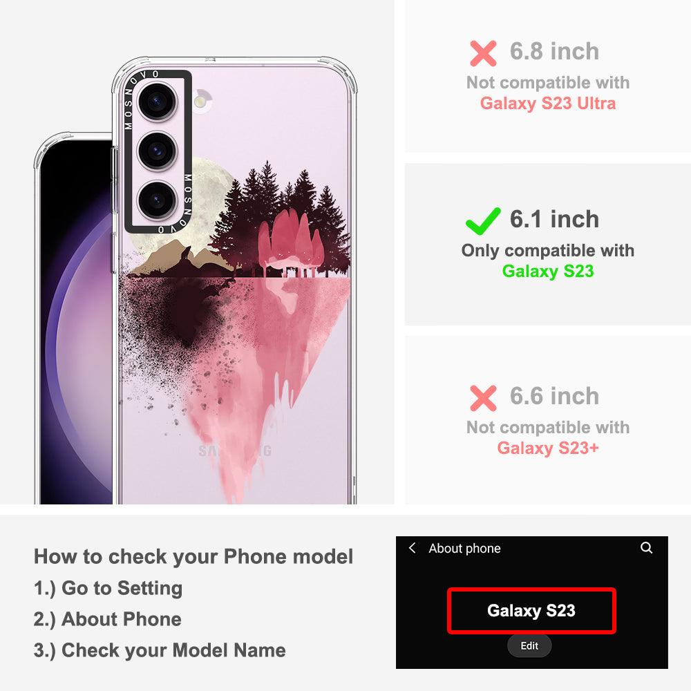 Mountain Landscape Phone Case - Samsung Galaxy S23 Case - MOSNOVO