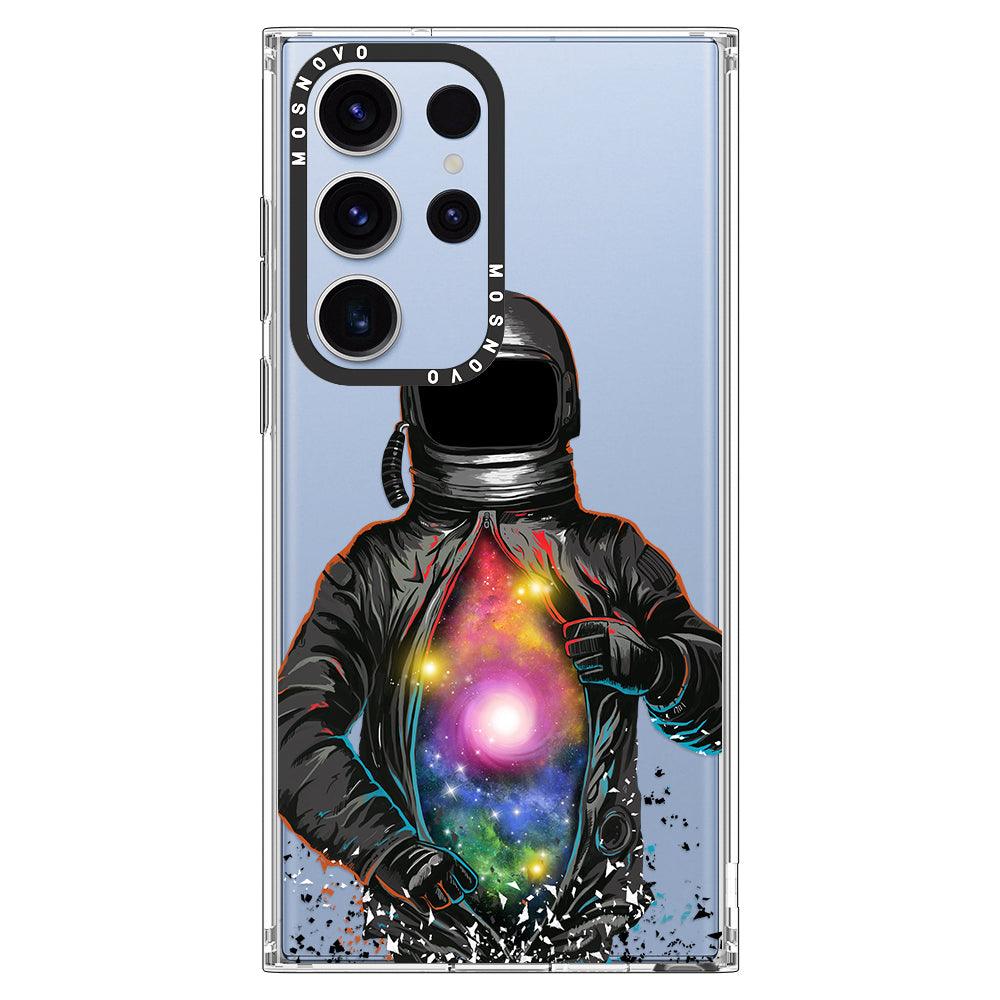 Mystery Astronaut Phone Case - Samsung Galaxy S23 Ultra Case - MOSNOVO