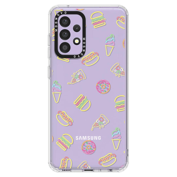 Neon Junk Food Phone Case - Samsung Galaxy A52 & A52s Case – MOSNOVO