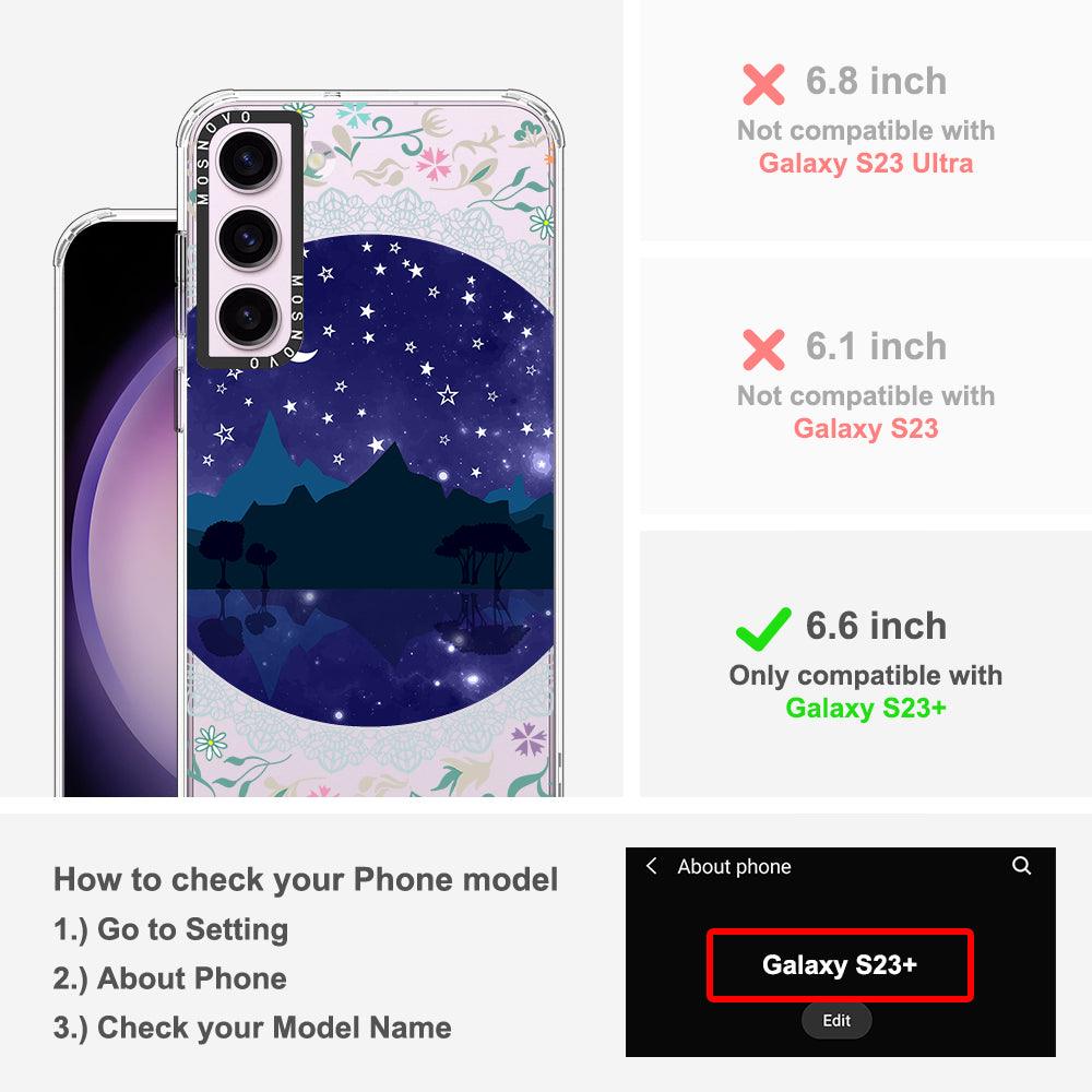 Night Scene Phone Case - Samsung Galaxy S23 Plus Case - MOSNOVO