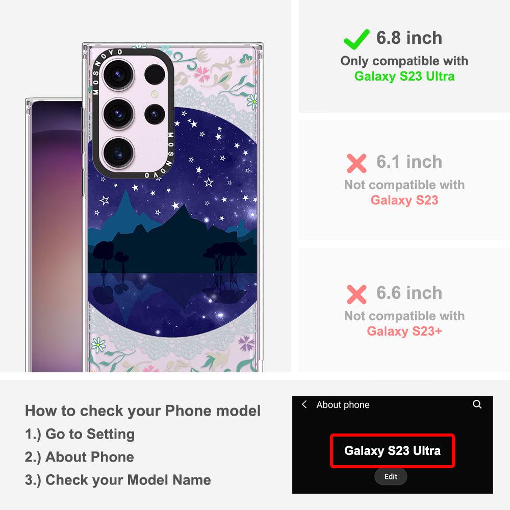 Night Scene Phone Case - Samsung Galaxy S23 Ultra Case - MOSNOVO