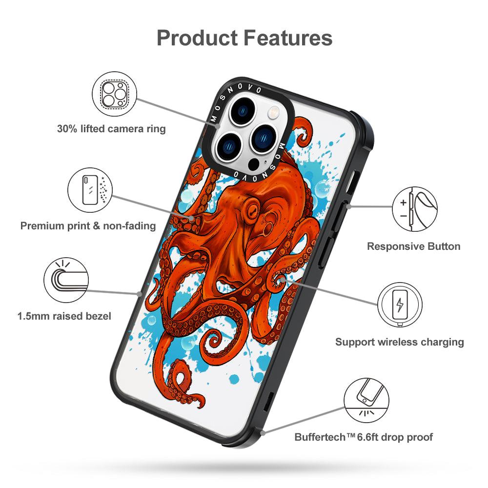 Octupus Phone Case - iPhone 13 Pro Case - MOSNOVO