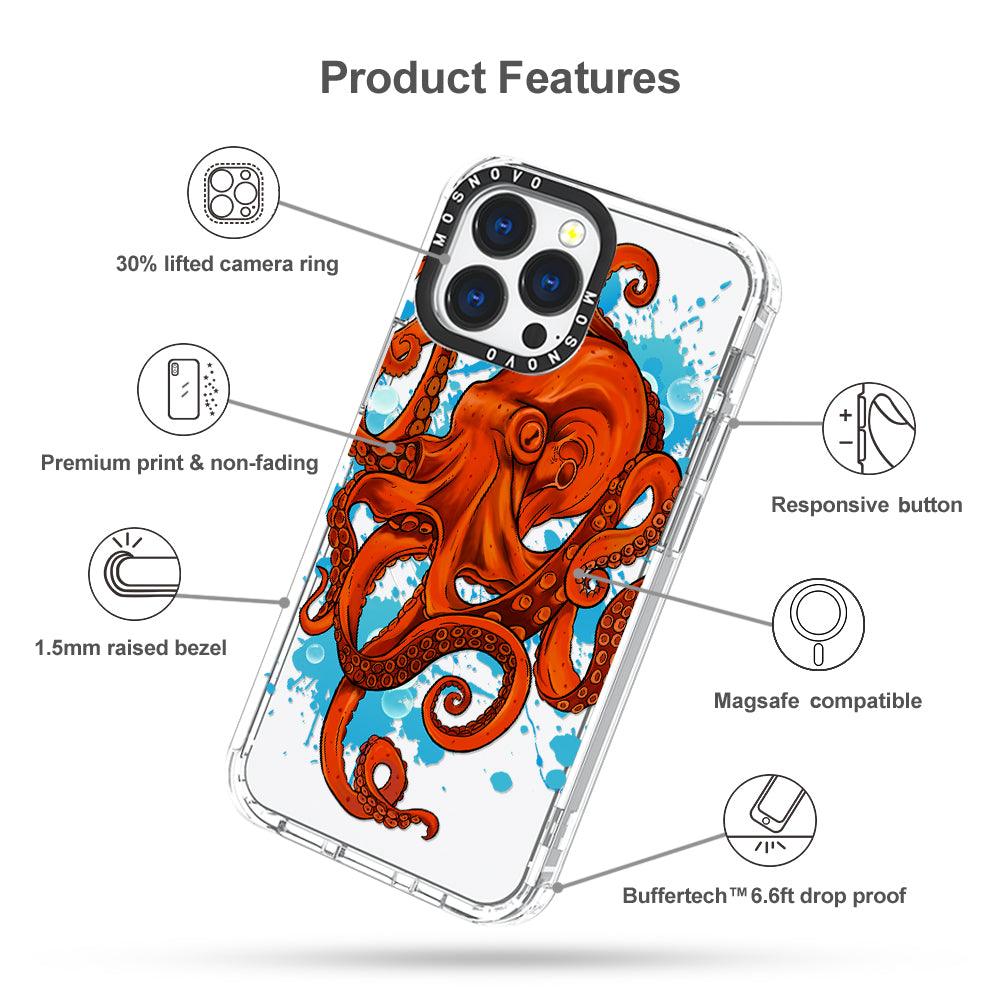 Octupus Phone Case - iPhone 13 Pro Case - MOSNOVO