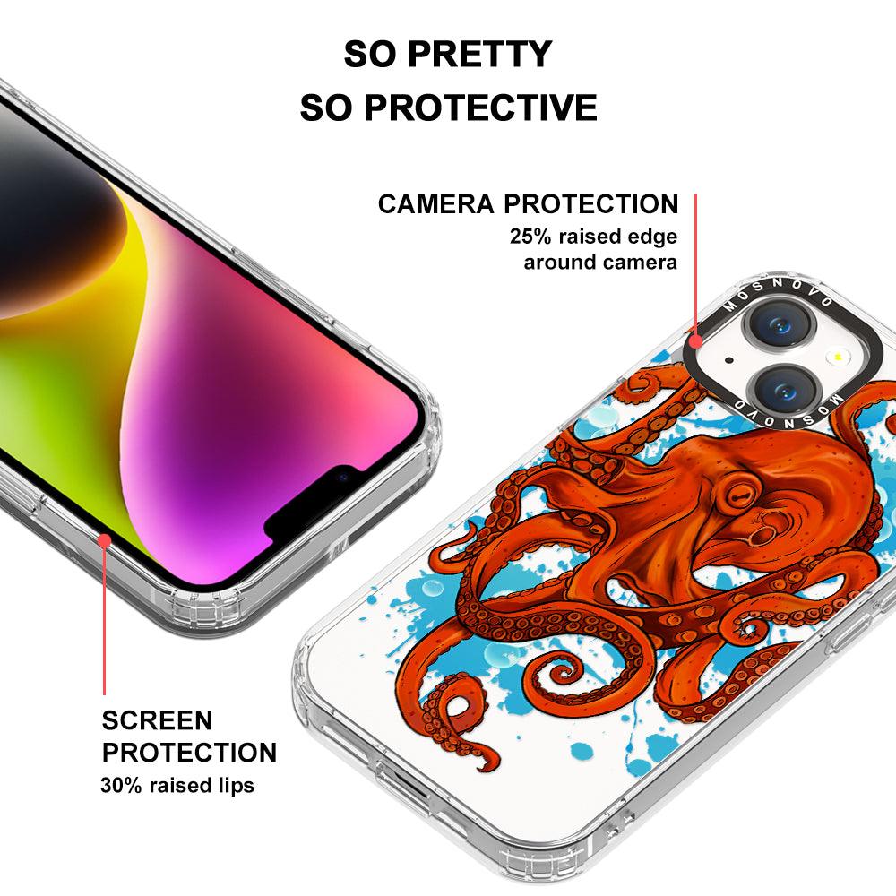 Octupus Phone Case - iPhone 14 Plus Case - MOSNOVO