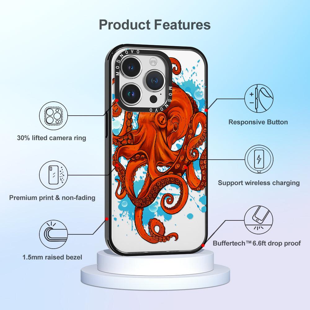 Octupus Phone Case - iPhone 14 Pro Case - MOSNOVO