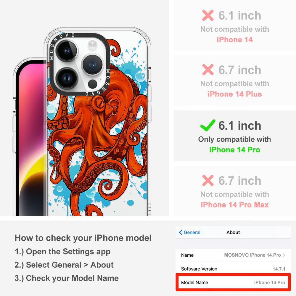 Octupus Phone Case - iPhone 14 Pro Case - MOSNOVO