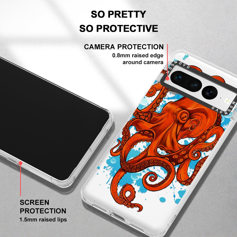 Octupus Phone Case - Google Pixel 7 Pro Case - MOSNOVO