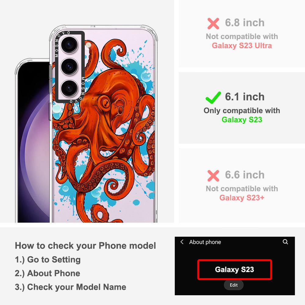 Octupus Phone Case - Samsung Galaxy S23 Case - MOSNOVO