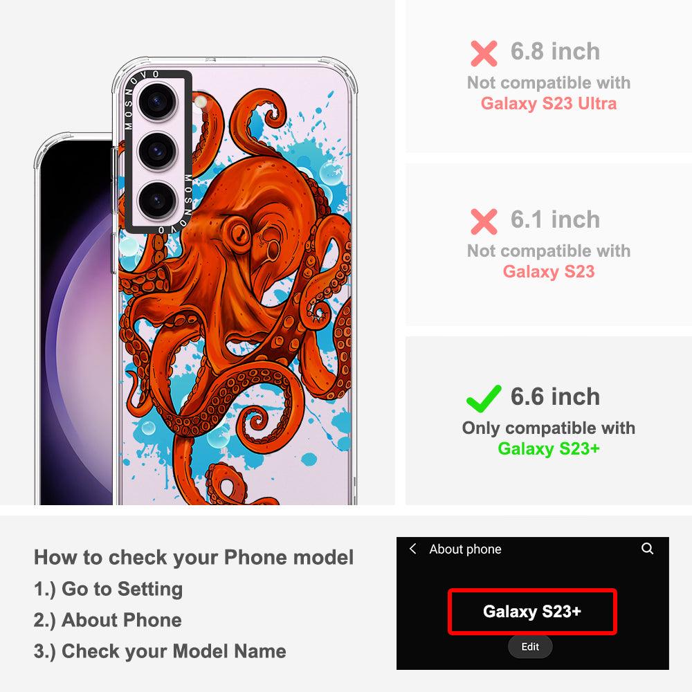 Octupus Phone Case - Samsung Galaxy S23 Plus Case - MOSNOVO