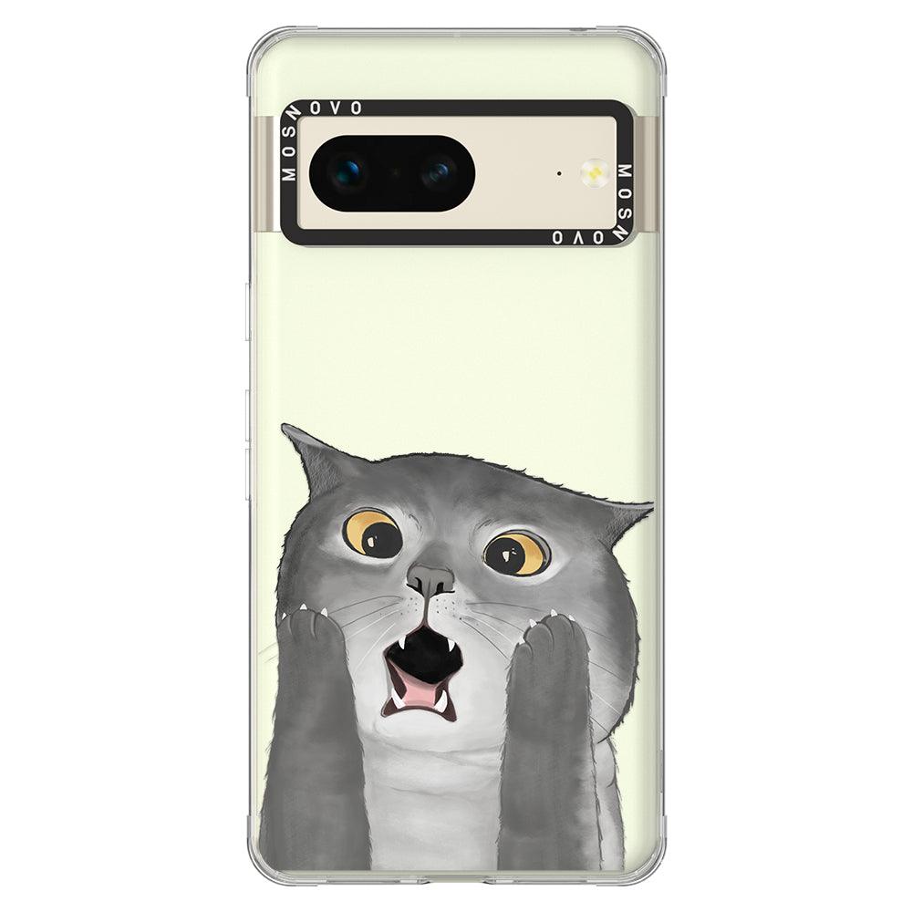 OMG Cat Phone Case - Google Pixel 7 Case - MOSNOVO