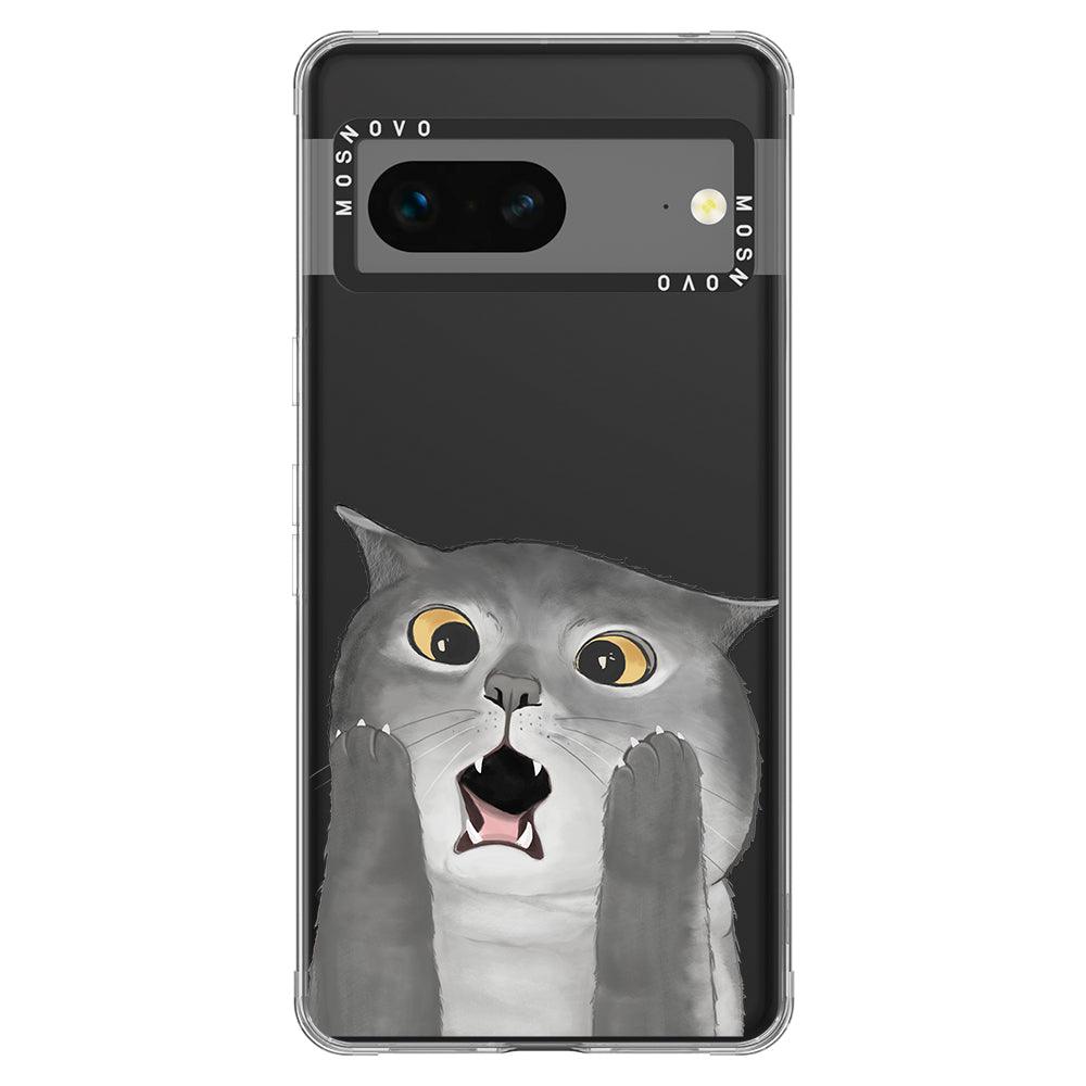 OMG Cat Phone Case - Google Pixel 7 Case - MOSNOVO