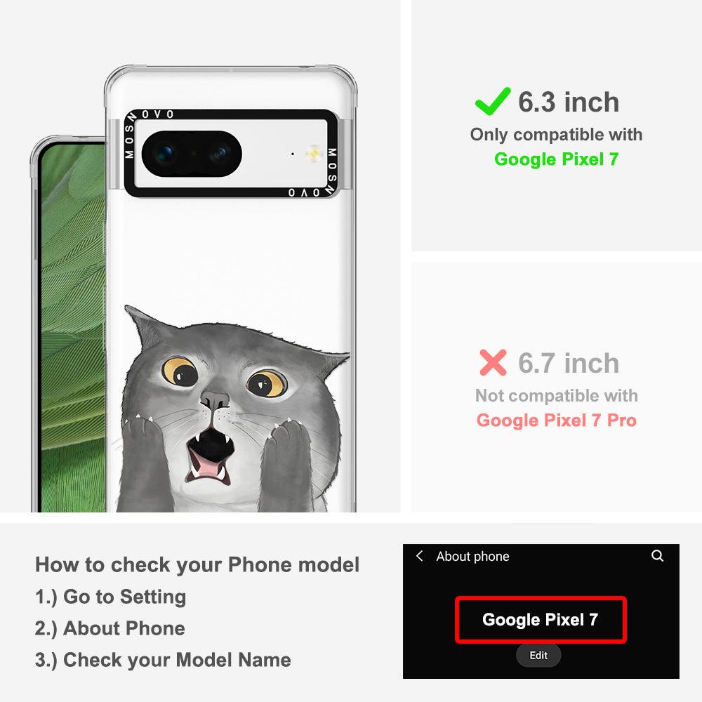 OMG Cat Phone Case - Google Pixel 7 Case - MOSNOVO