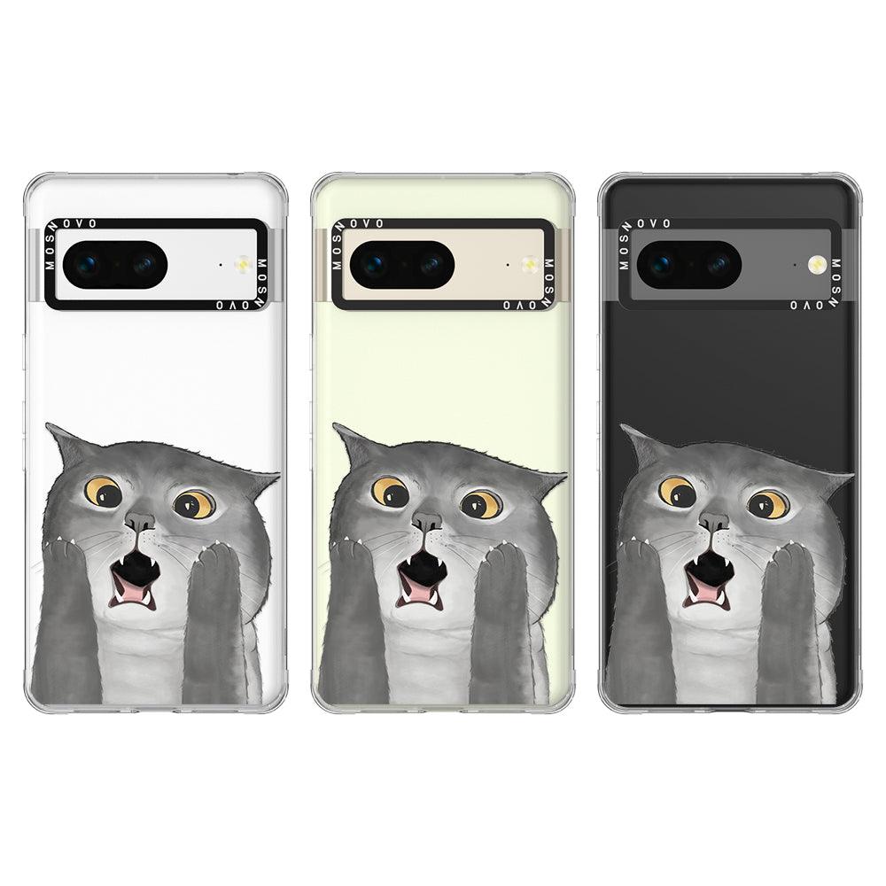 OMG Cat Phone Case - Google Pixel 7 Case - MOSNOVO