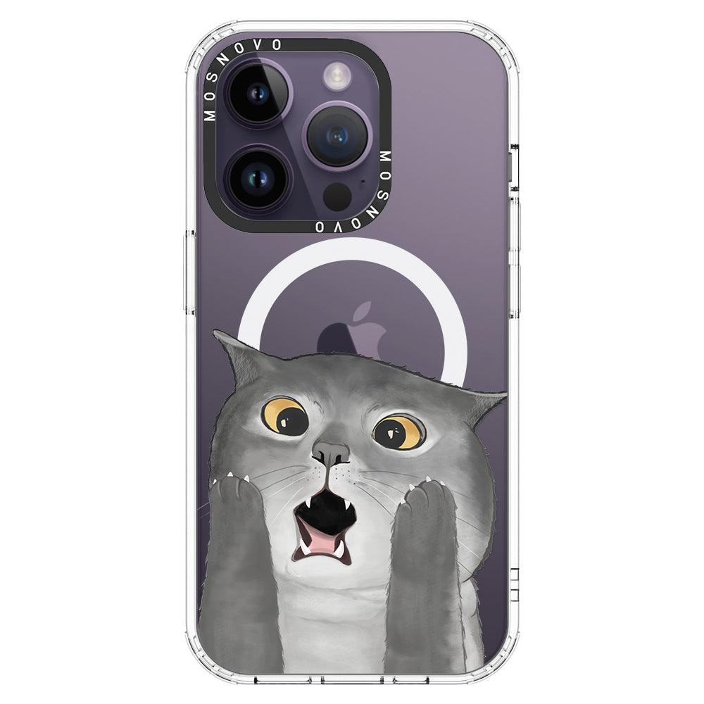OMG Cat Phone Case - iPhone 14 Pro Case - MOSNOVO